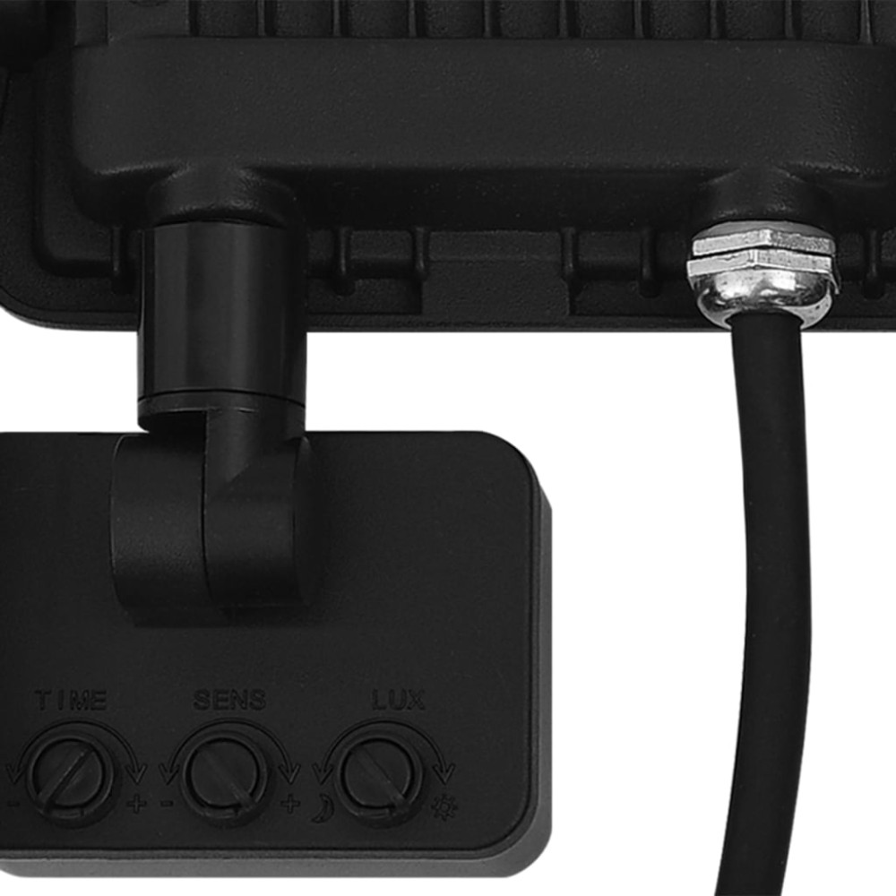 Produktbild för Strålkastare med sensor 20 W LED varmvit