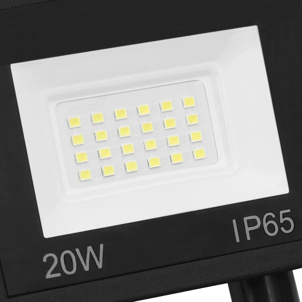 Produktbild för Strålkastare med sensor 20 W LED varmvit