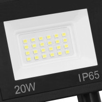 Produktbild för Strålkastare med sensor 20 W LED varmvit