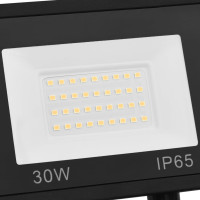 Produktbild för Strålkastare med sensor 30 W LED varmvit