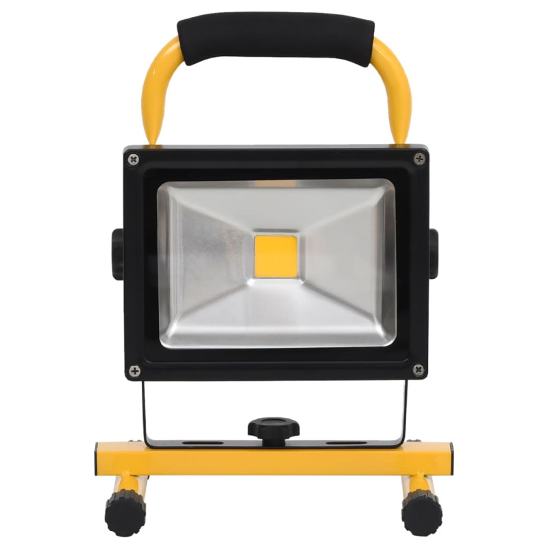 Produktbild för Laddningsbar strålkastare med handtag 30 W LED kallvit