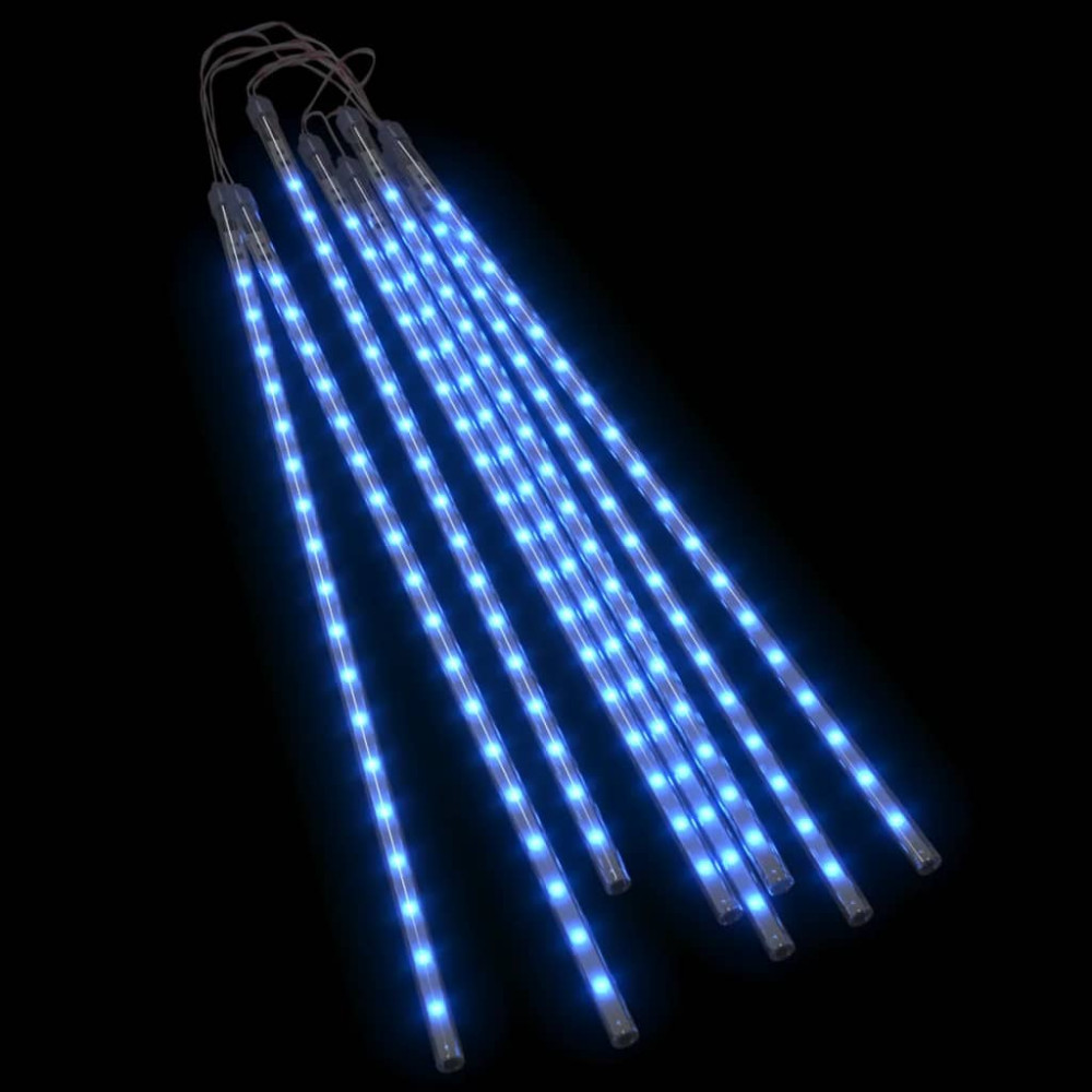 Produktbild för Meteorregn 8 st 50 cm 288 LED blå inne/ute