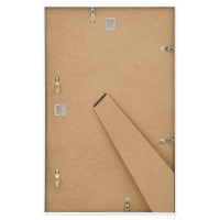 Produktbild för Fotoramar 5 st för vägg eller bord vit 13x18 cm MDF