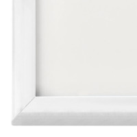 Produktbild för Fotoramar 3 st för vägg eller bord vit 21x29,7 cm MDF