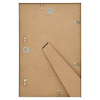 Produktbild för Fotoramar 3 st för vägg eller bord vit 21x29,7 cm MDF