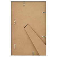 Produktbild för Fotoramar 3 st för bord vit 10x15 cm MDF