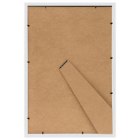 Produktbild för Fotoramar 5 st för bord vit 13x18 cm MDF