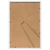 Produktbild för Fotoramar 3 st för bord vit 13x18 cm MDF