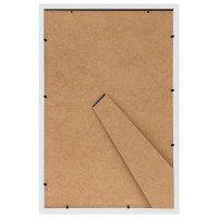 Produktbild för Fotoramar 5 st för bord vit 21x29,7cm MDF