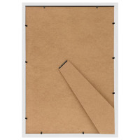 Produktbild för Fotoramar 3 st för bord vit 18x24 cm MDF