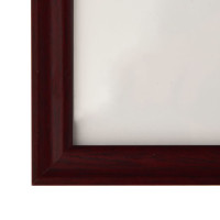 Produktbild för Fotoramar 3 st för bord mörkröd 18x24 cm