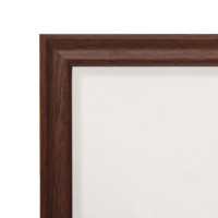 Produktbild för Fotoramar 3 st för bord mörkröd 10x15 cm