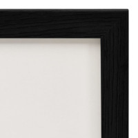 Produktbild för Tvådelad fotoram svart 2x(21x29,7 cm)