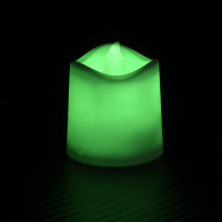 Miniatyr av produktbild för Elektriska värmeljus LED 12 st färgglada