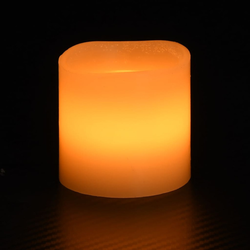 Produktbild för Elektriska LED-ljus 12 st varmvit