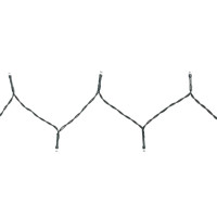 Produktbild för Ljusnät för julgran 180 lysdioder kallvit 180 cm