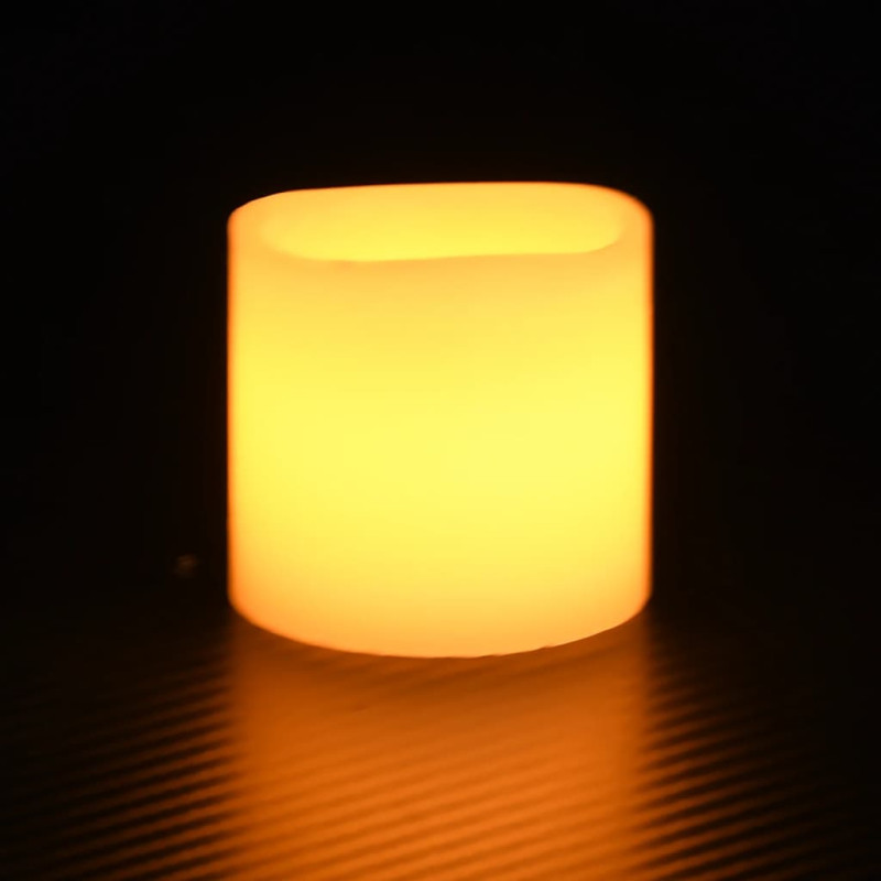 Produktbild för Elektriska LED-ljus 12 st varmvit