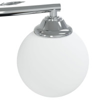 Produktbild för Taklampa med runda lampor för 4 G9 LED-lampor