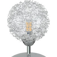Miniatyr av produktbild för Taklampa med lampskärmar i tråd för 5 G9 LED-lampor