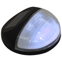 Miniatyr av produktbild för Soldrivna vägglampor 24 st LED runda svart