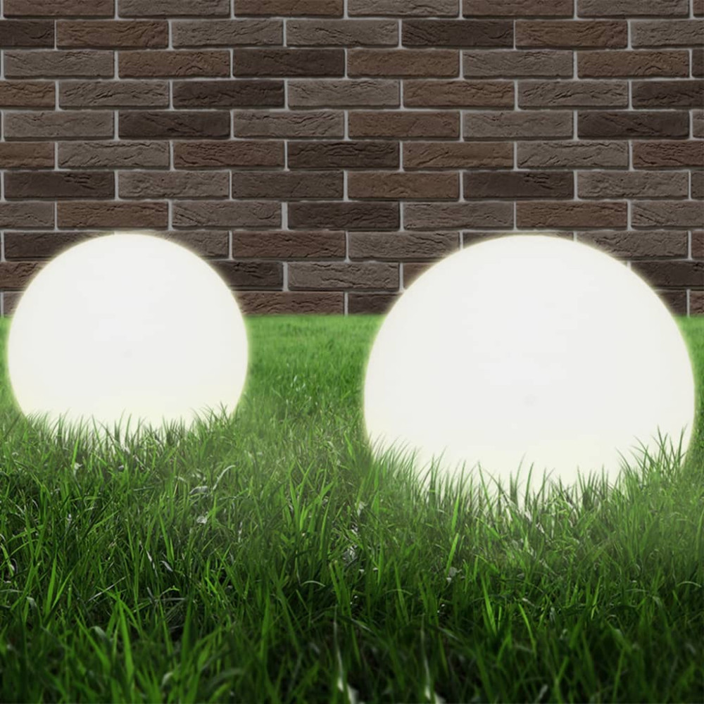 Produktbild för Globlampor 4 st LED sfäriska 25 cm PMMA