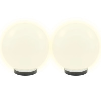 Produktbild för Globlampor 4 st LED sfäriska 25 cm PMMA