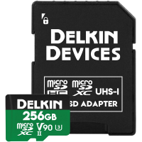 Miniatyr av produktbild för Delkin microSD Power 2000x UHS-II (V90) R300/W250 256GB