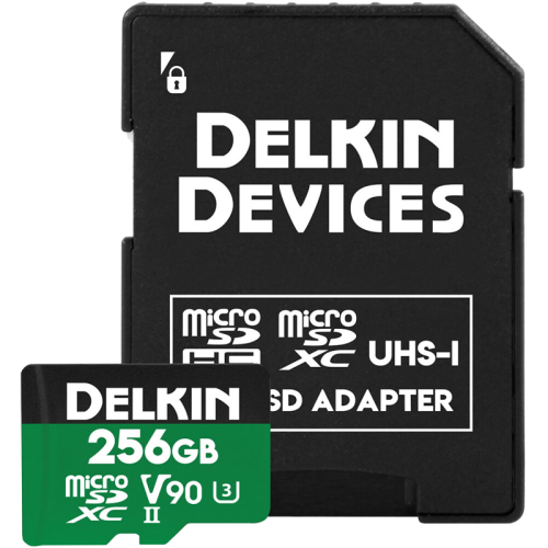 DELKIN Delkin microSD Power 2000x UHS-II (V90) R300/W250 256GB
