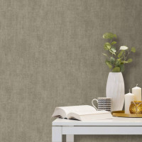 Produktbild för DUTCH WALLCOVERINGS Tapet gråbrun