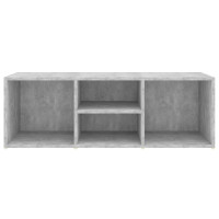 Produktbild för Skoförvaringsbänk betonggrå 105x35x35 cm konstruerat trä