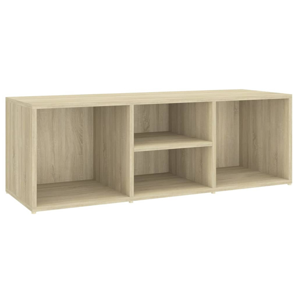 Produktbild för Skoförvaringsbänk sonoma-ek 105x35x35 cm konstruerat trä