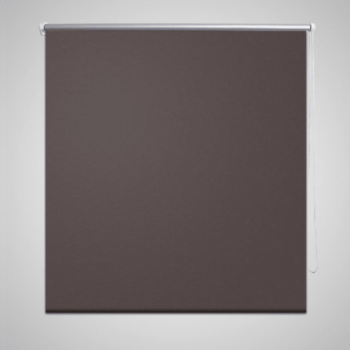 vidaXL Rullgardin brun 160 x 175 cm mörkläggande