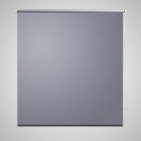 Produktbild för Rullgardin för mörkläggning 160 x 230 cm grå
