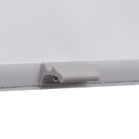 Produktbild för Mörkläggande rullgardin vit M08/308