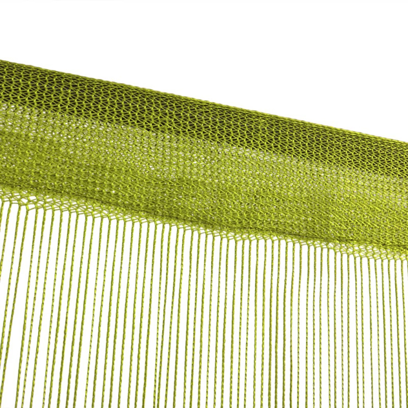 Produktbild för Trådgardiner 2 st 140x250 cm grön