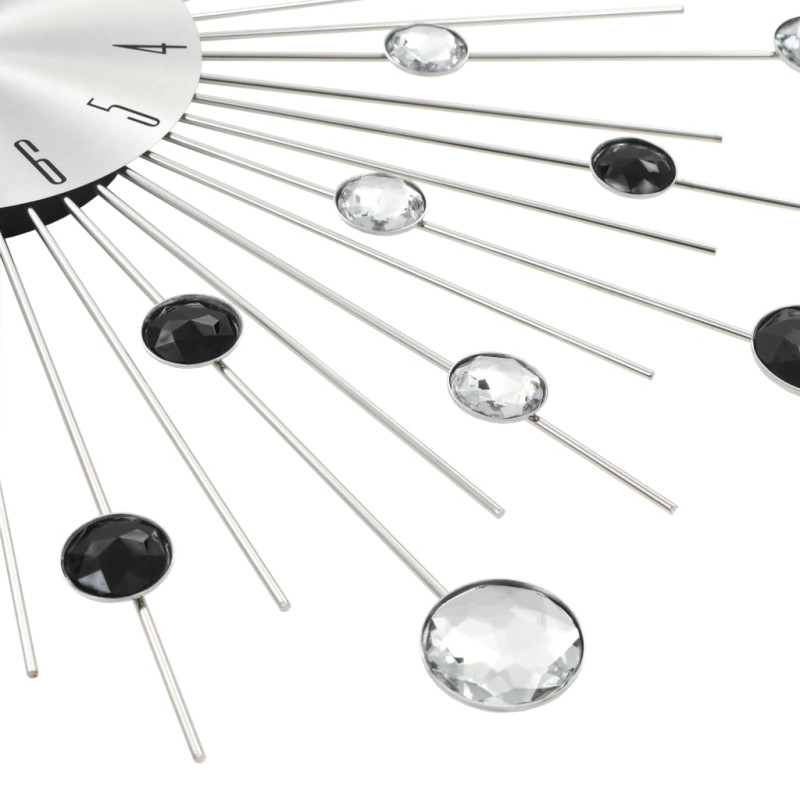 Produktbild för Väggklocka med Quartz-urverk 50 cm modern design