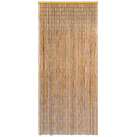 Produktbild för Dörrdraperi i bambu 90x220 cm