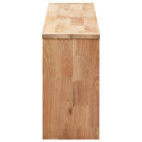 Produktbild för Skobänk 94x20x38 cm massivt valnötsträ