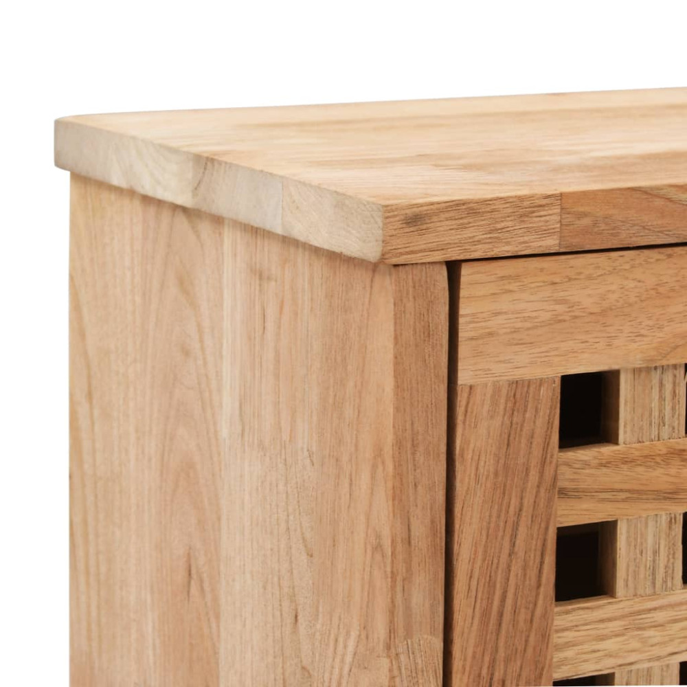 Produktbild för Skobänk 94x20x38 cm massivt valnötsträ
