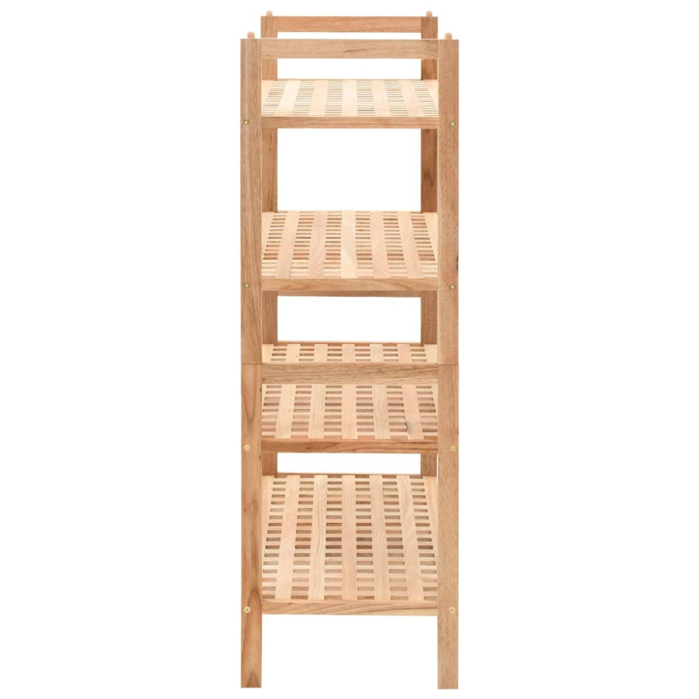 Produktbild för Skohylla massivt valnötsträ 69x26x81 cm