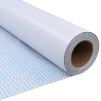 Produktbild för Fönsterfilm frostad grå 0,9x50 m PVC