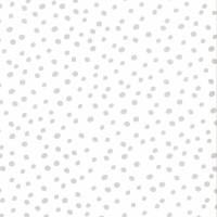 Miniatyr av produktbild för Fabulous World Tapet Dots vit och grå 67106-1