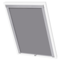 Produktbild för Mörkläggande rullgardin grå MK04