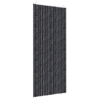 Produktbild för Insektsdraperi antracit 90x220 cm chenille