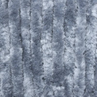 Produktbild för Insektsdraperi silver 90x220 cm chenille