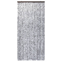 Produktbild för Insektsdraperi brun och beige 100x220 cm chenille