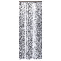 Produktbild för Insektsdraperi brun och beige 90x220 cm chenille