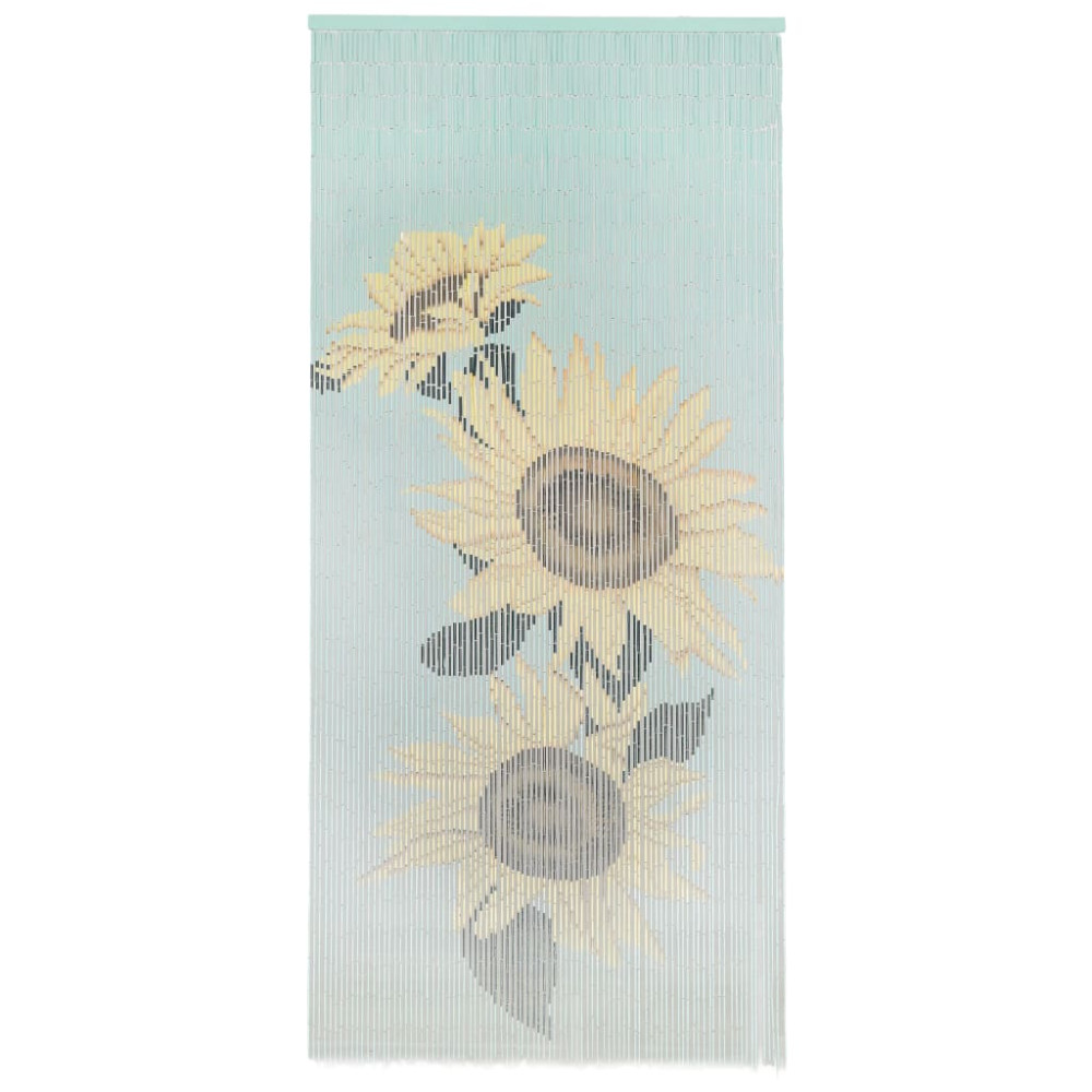 Produktbild för Dörrdraperi i bambu 90x200 cm