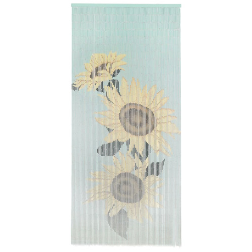 vidaXL Dörrdraperi i bambu 90x200 cm