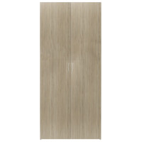 Produktbild för Skoskåp sonoma-ek 80x35,5x180 cm konstruerat trä